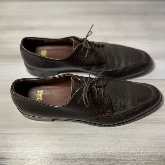 E.T. Wright Shoes | et. Wright Vintage Dress Shoes 11.5 AA Dark Brown Leather Almond Toe | Color: Black | Size: 11.5 | Nikesue's Closet E.T. Wright Shoes | et. Wright Vintage Dress Shoes 11.5 AA Dark Brown Leather Almond Toe | Color: Black | Size: 11.5 | Nikesue's Closet